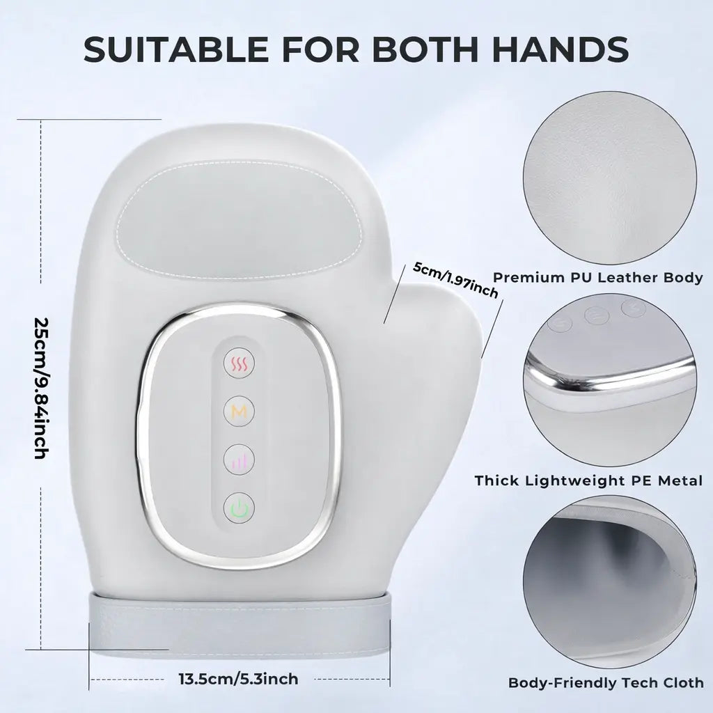 Advanced therapeutic glove for hand relief
