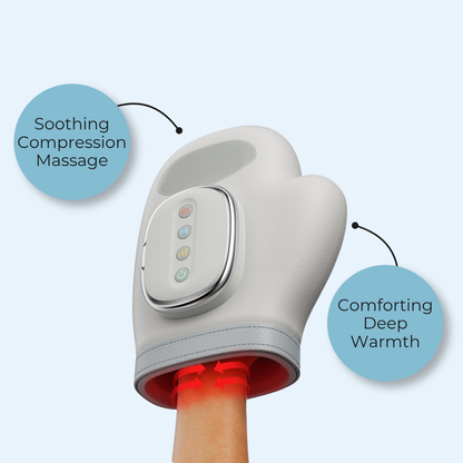Advanced therapeutic glove for hand relief